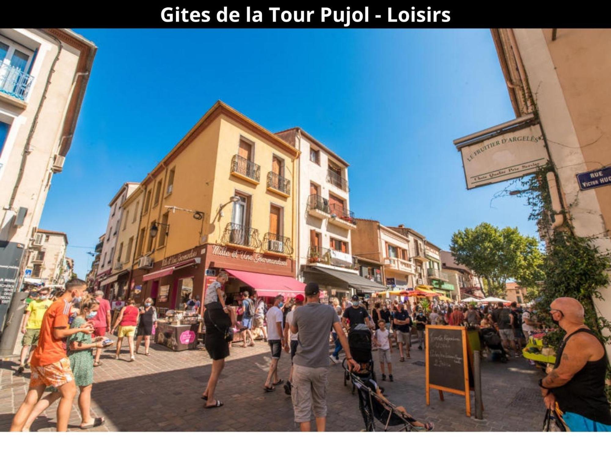 Les Gites De La Tour Pujol Argeles-sur-Mer Exterior photo